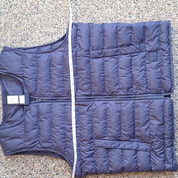 Herschel Supply Co. CP Navy Blue Featherless Quilted Puffer Vest Unisex Size L - Picture 5 of 7